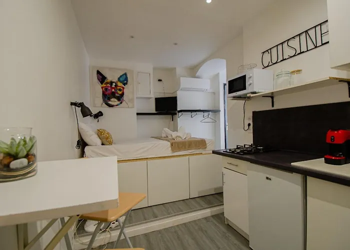 Studette Au Coeur De La Ville, Wifi, Ac Apartment *